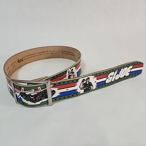 Hasbro & Lee GI Joe Youth Belt 1987 Made in USA 18-22" NWOT